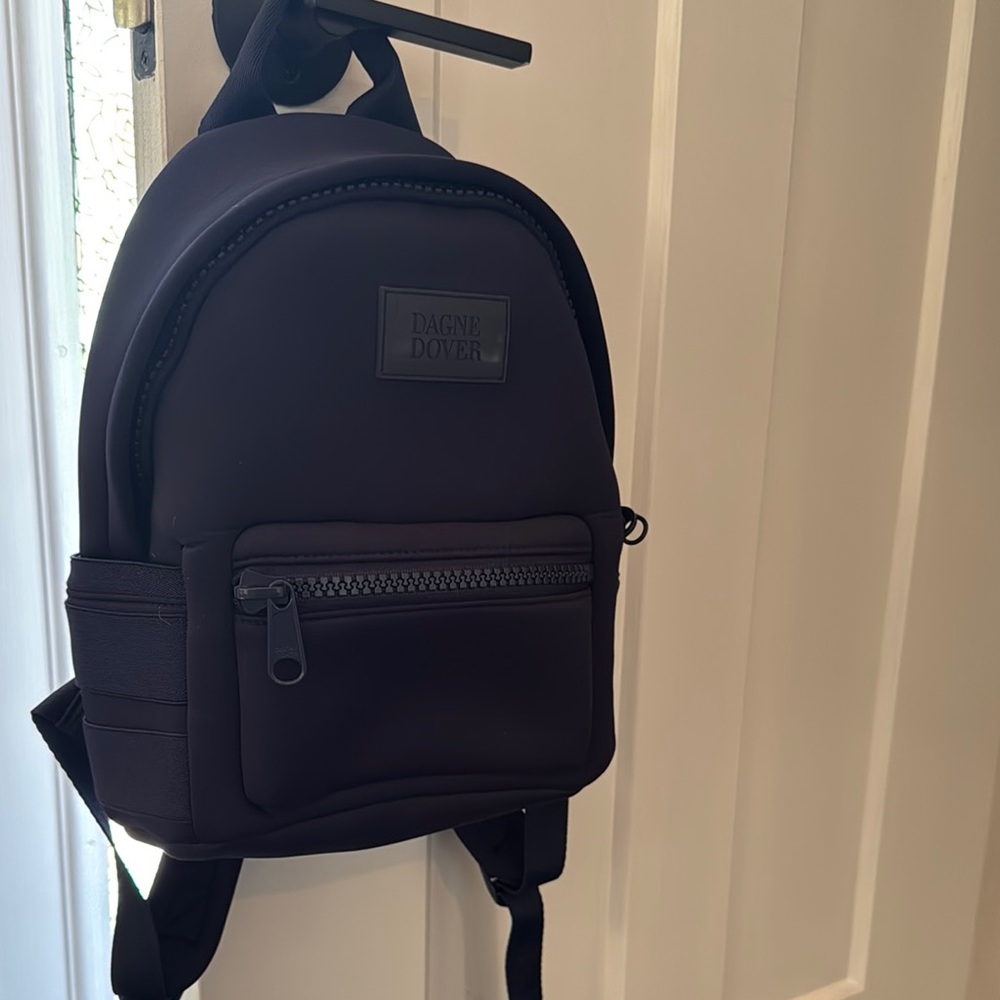Dagne Dover Black Backpack Sleek Modern Design